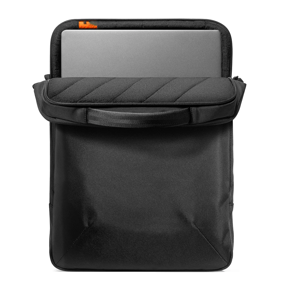 Strukturalna torba crossbody na laptopa do miejskich dojazdów