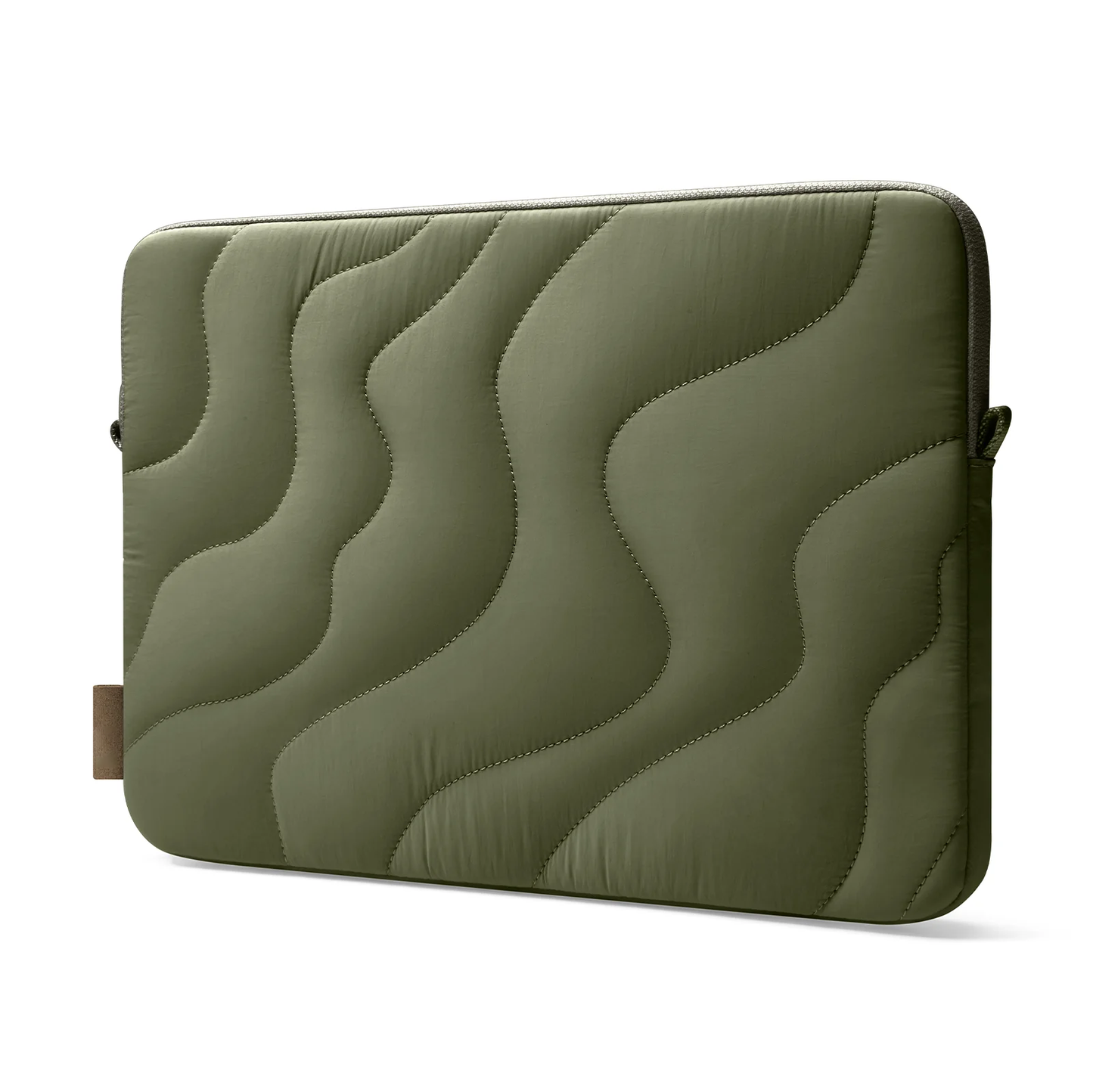 Miękka torba na laptopa pikowana o ekologicznej konstrukcji